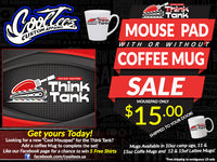 Think Tank Custom Mousepad [FREE SHIPPING]